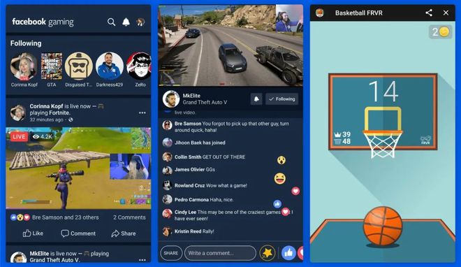 Facebook推出游戏直播APP，携7亿用户对决友商（Facebook直播下载）